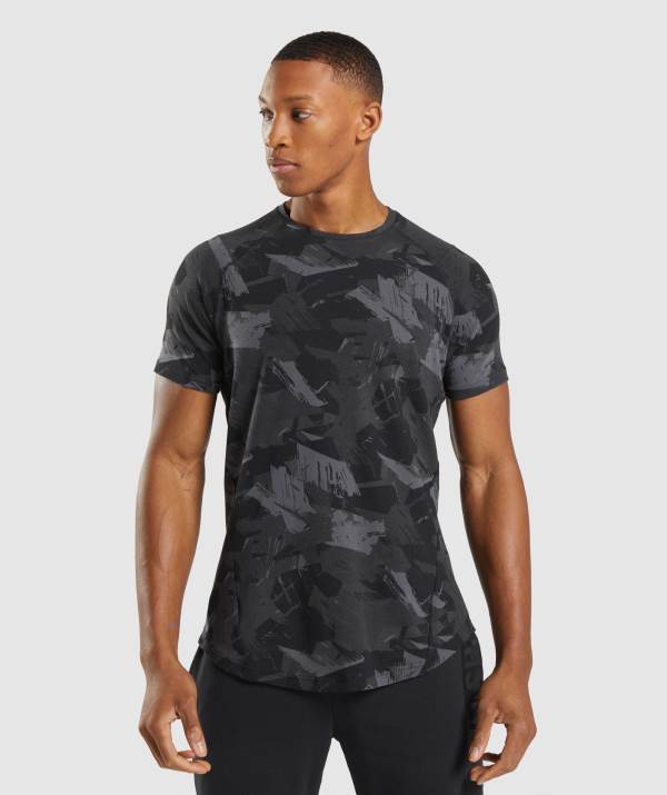 Panske Tricka Gymshark Bold Siva | CM9032715